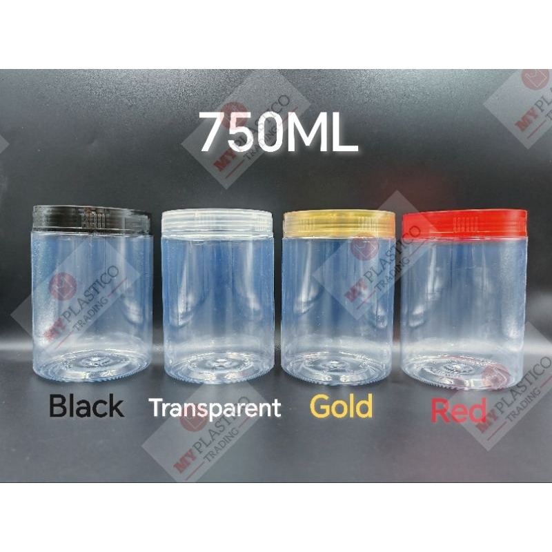 750ML PLASTIC JAR/BALANG KUIH/BALANG KUEH/BALANG RAYA/CANISTER/BOTOL ...