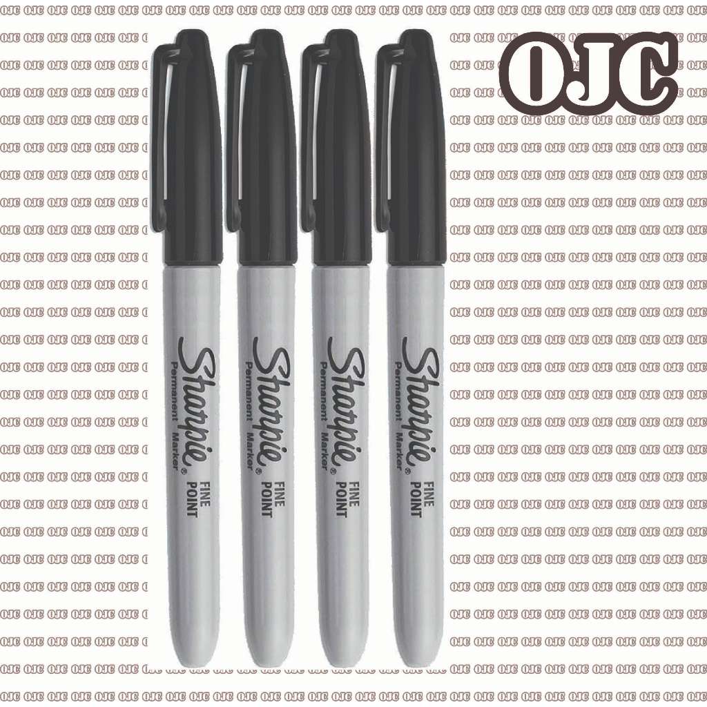Sharpie Fine Color Permanent Marker Pen-black | Shopee Malaysia