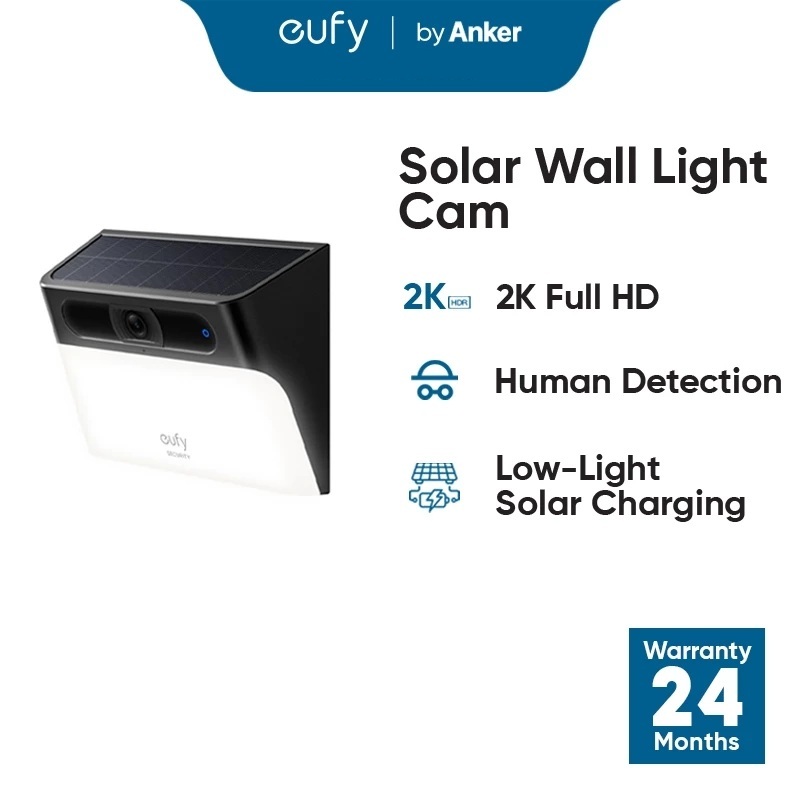 S120 Solar Wall Light Cam