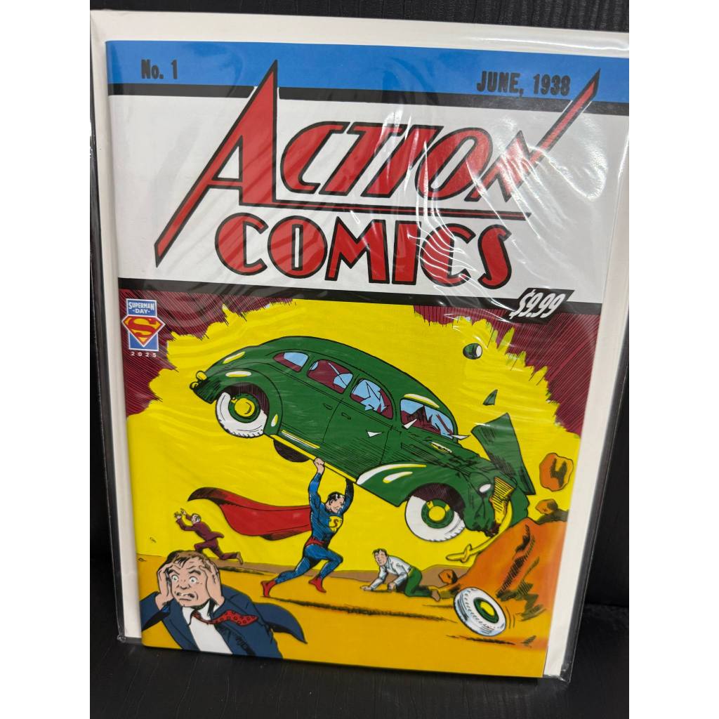 【ORIGINAL US COMIC】SUPERMAN DAY 2025 ACTION COMICS #1 FACSIMILE EDITION ...