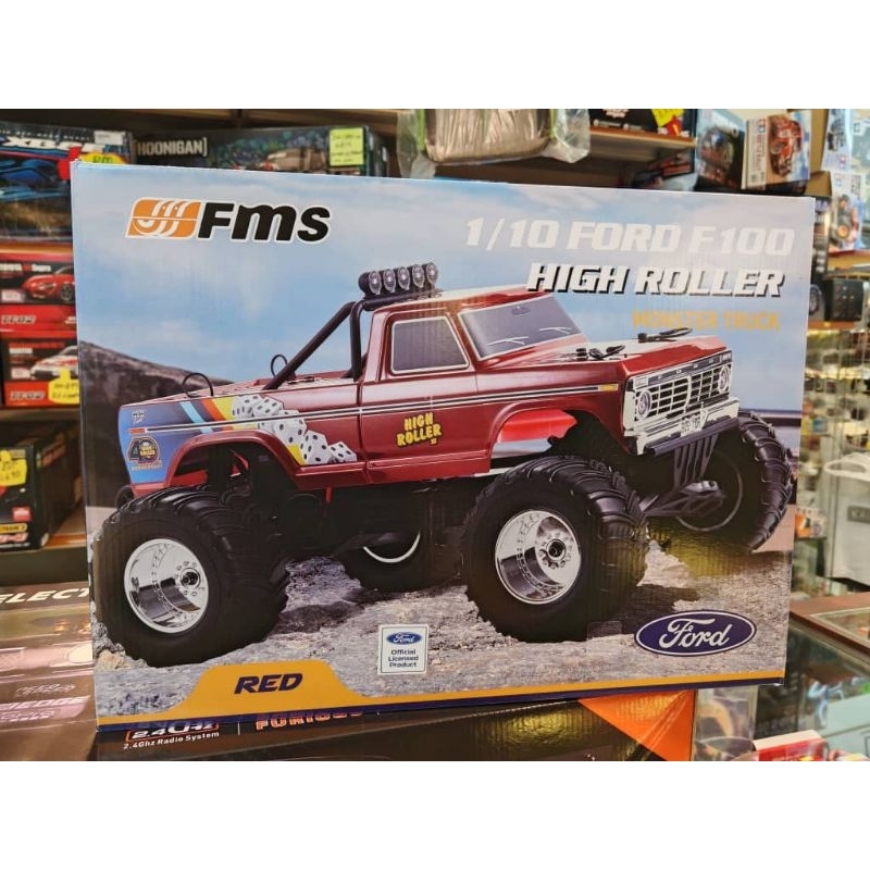 FMS 1:10 Ford F100 Monster Truck 2WD RTR | Shopee Malaysia