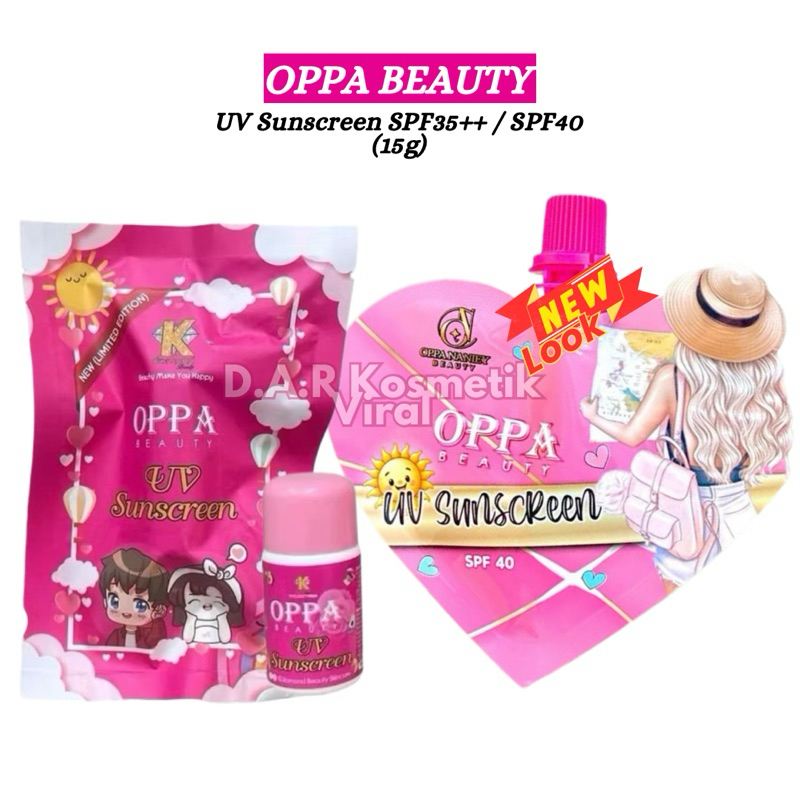 OPPA SUNSCREEN | OPPA UV SUNCREAM 15g | Shopee Malaysia