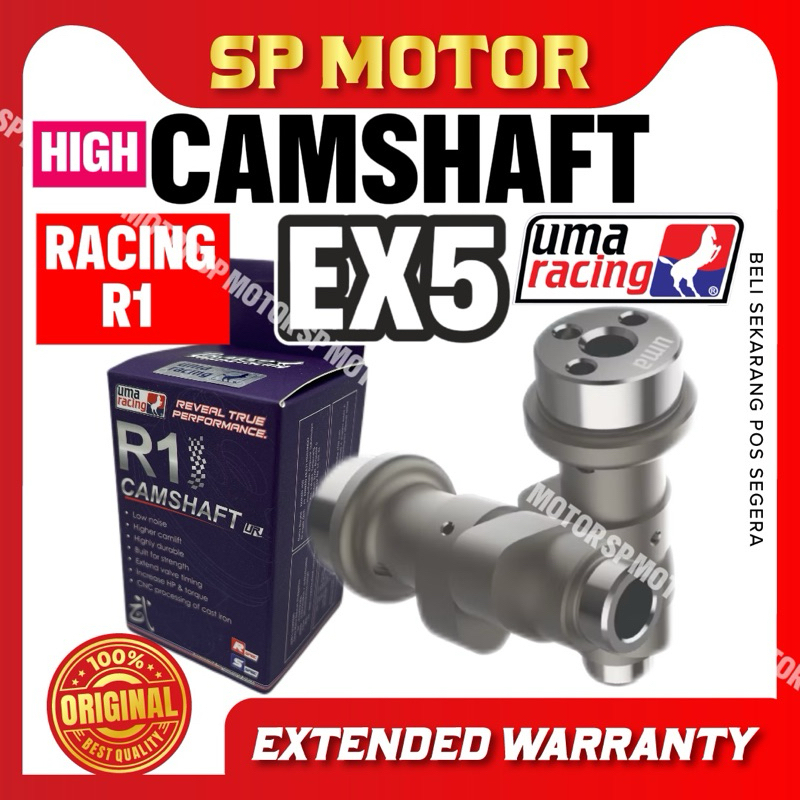 EX5 / EX5 DREAM RACING R1 HIGH CAM HIGH CAMSHAFT RACING CAM SHAFT UMA ...