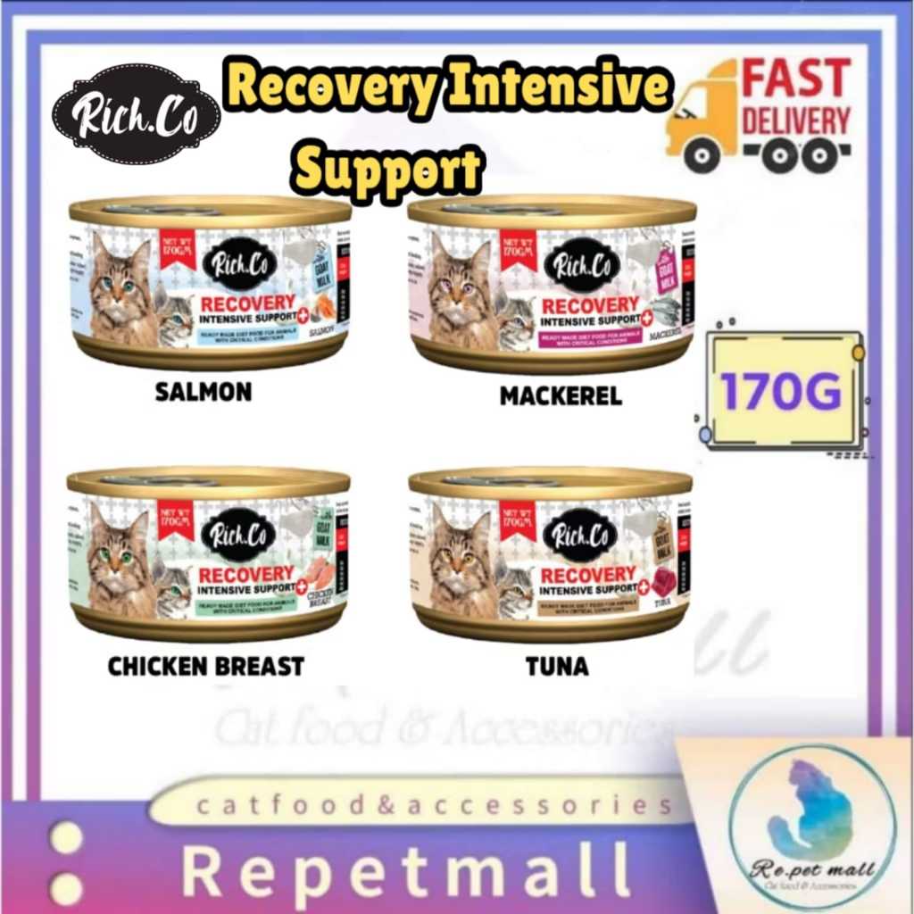 Rich.Co Recovery Intensive Support 170G - With Goat Milk Cat Canned ...