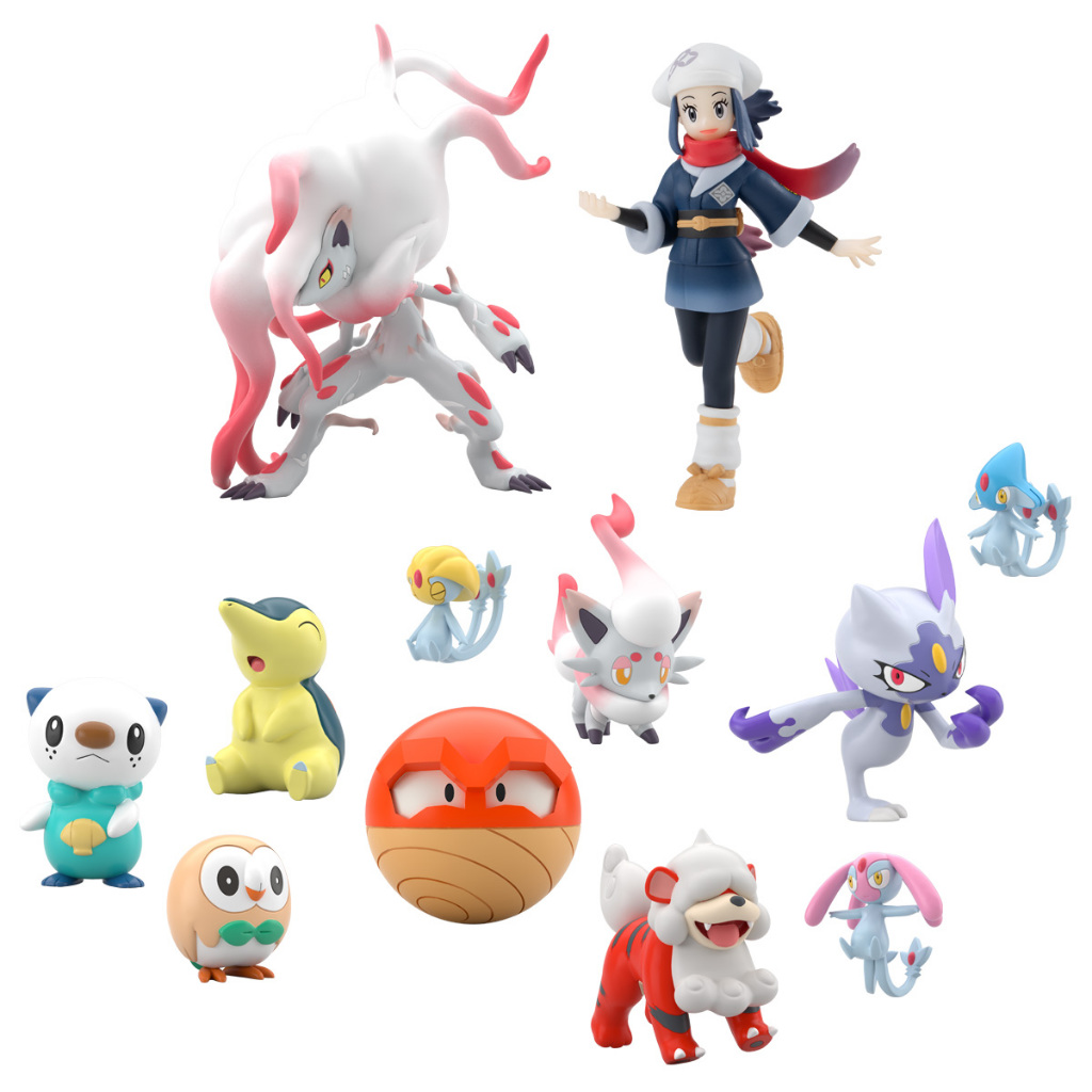 PO Premium Bandai Pokemon Scale World Hisui Region Set Pokémon Legends ...