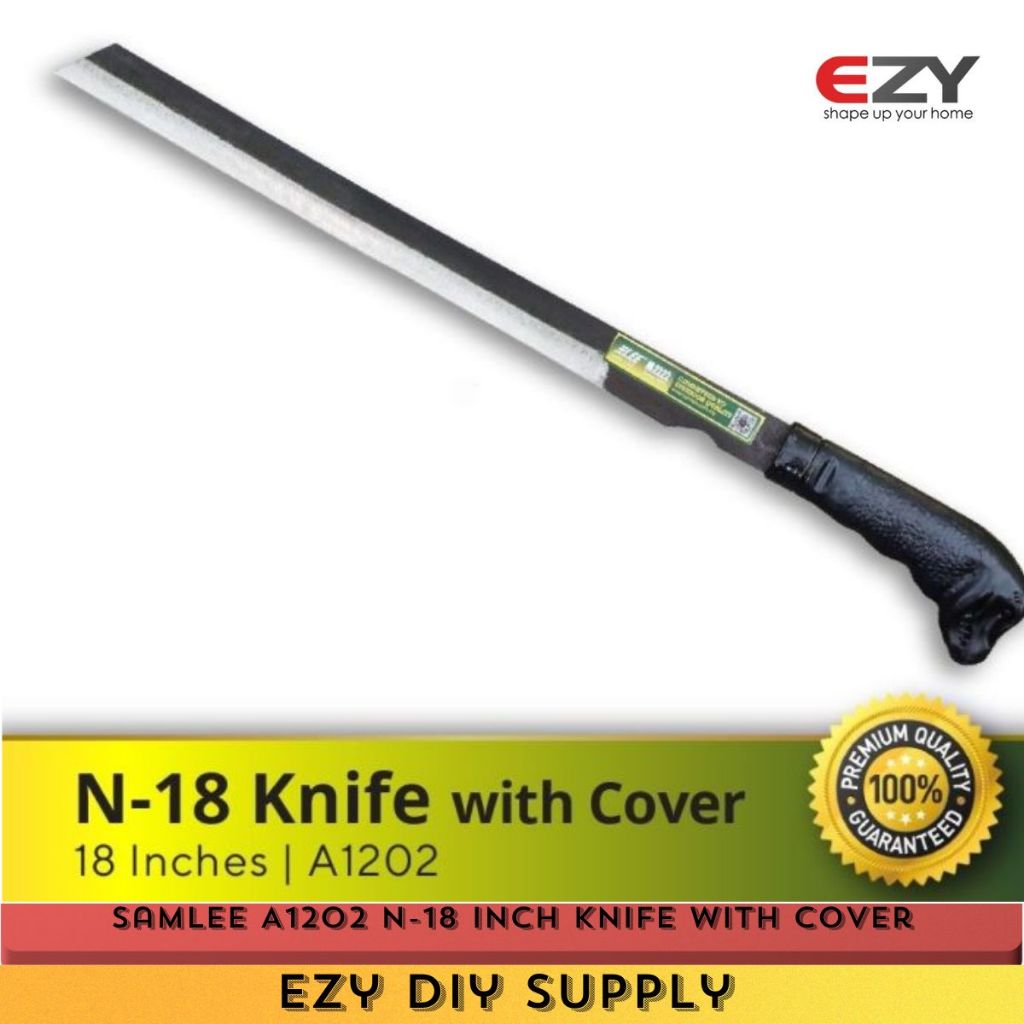 Samlee A1202 N-18 Inch Knife with Cover Outdoor Gardening Tools Knife ...