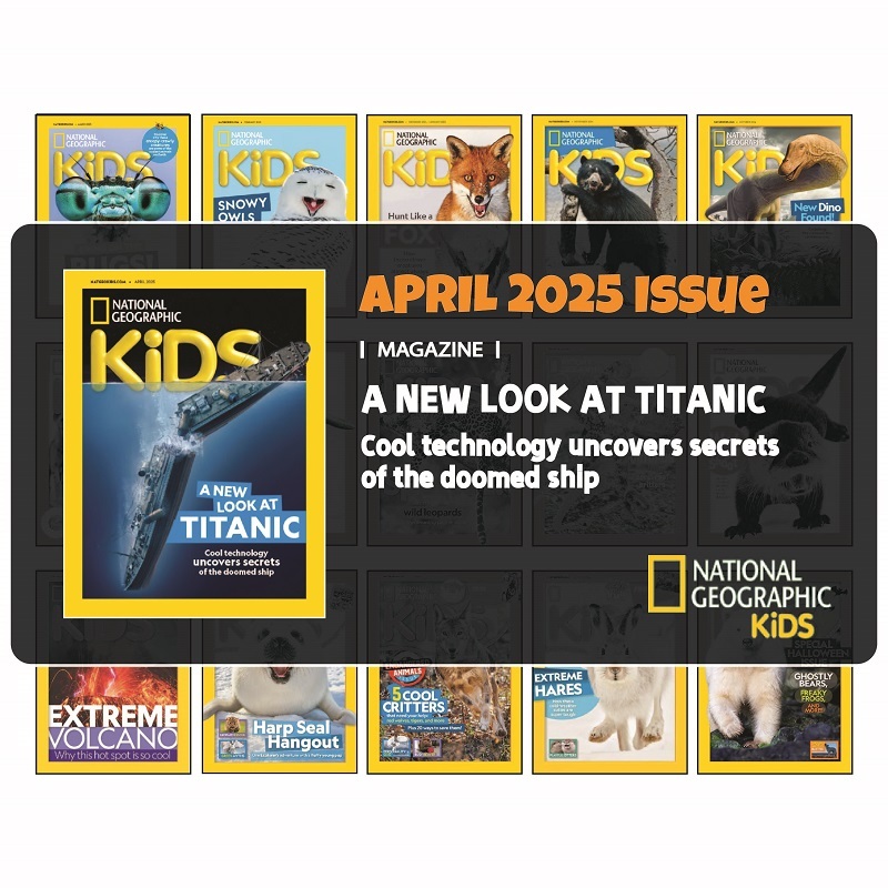 Single Issue) National Geographic Kids Magazine Print