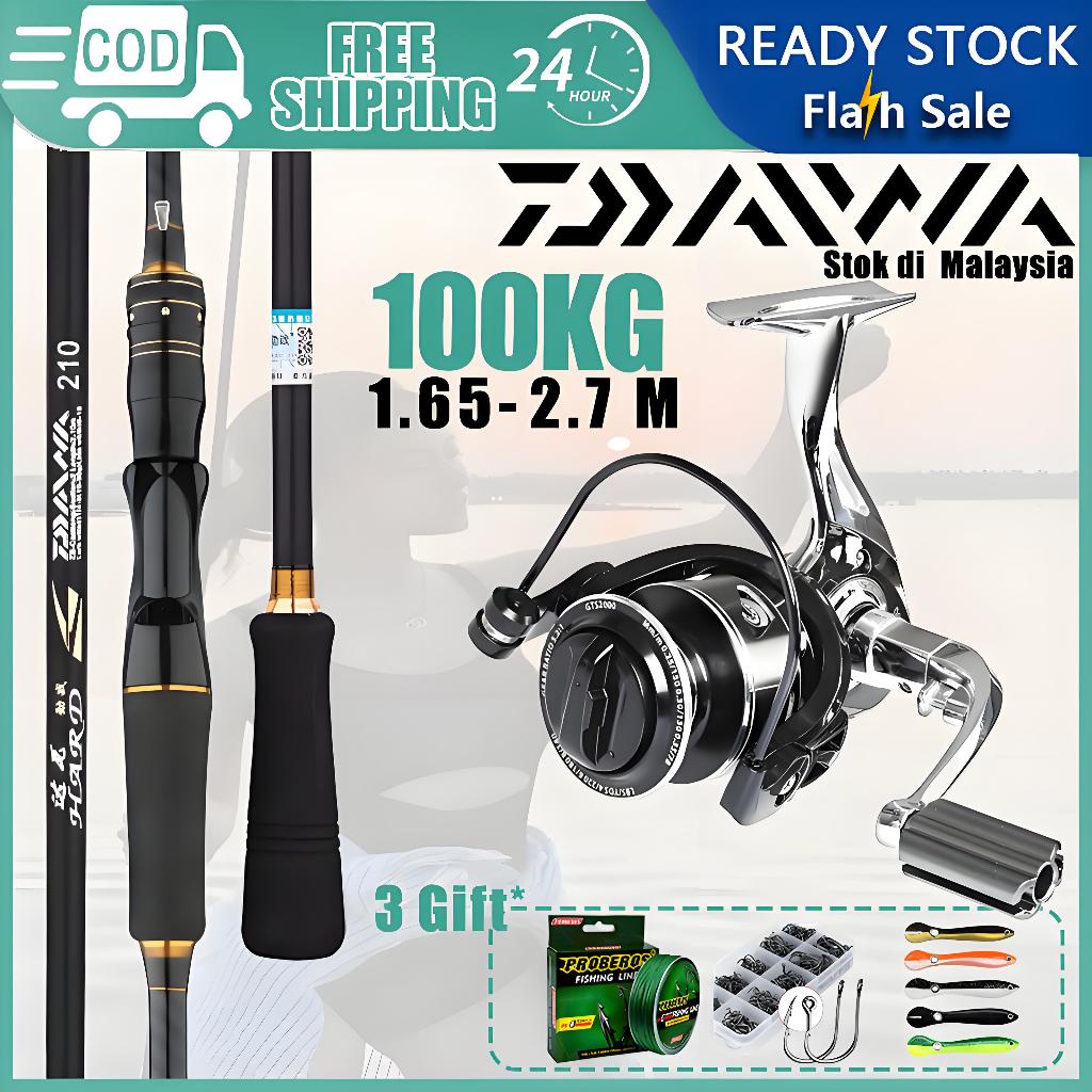 DAIWA Fishing Rod Set Barang Mancing Set Fishing Combo Set Joran ...