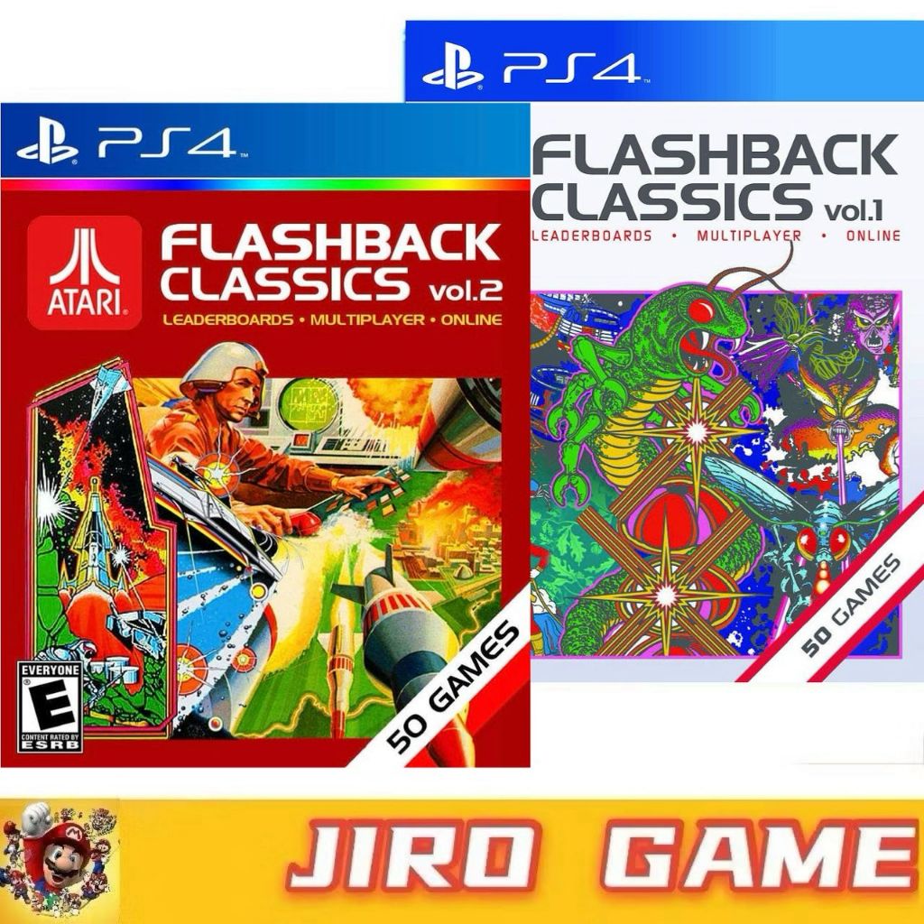 PS4 Atari Flashback Classics Vol 1 / Vol 2 (R2)(English) | Shopee Malaysia