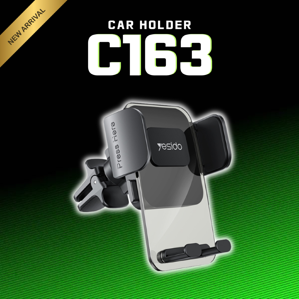 NEW ARRIVALS~YESIDO C163 Air Outlet Transparent Panel Car Bracket ...