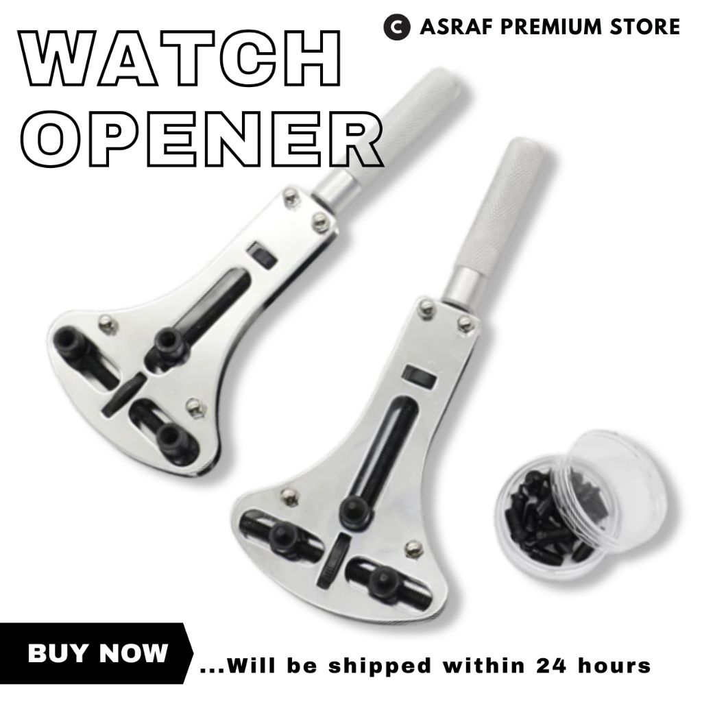 [Post 24H] Watch Battery Replacement Kit Watch Back Remover Rotate Open ...