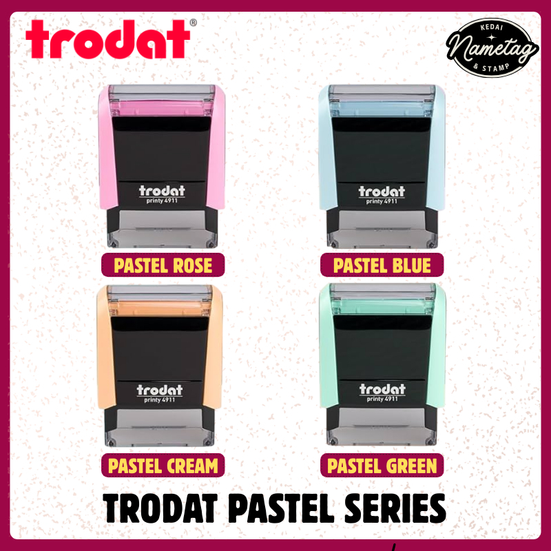 TRODAT SELF INK STAMP / RUBBER STAMP / COP NAMA / COP JAWATAN ...