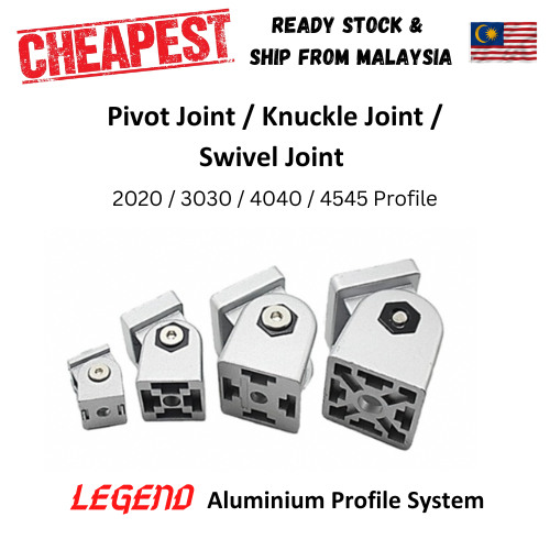 Pivot Joint / Knuckle Joint / Swivel Joint for Aluminium Profile 2020 ...