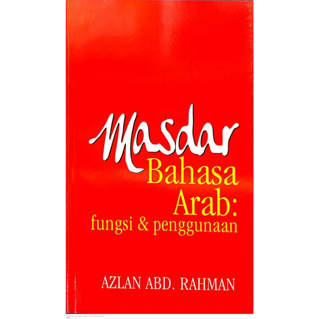 MASDAR BAHASA ARAB: Fungsi & Penggunaan, Azlan Abd Rahman | Shopee Malaysia