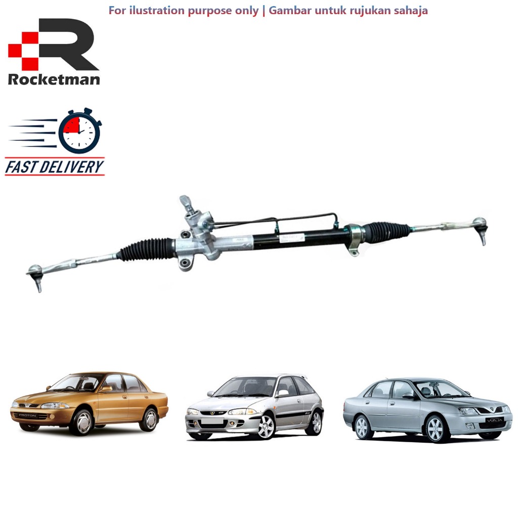 OEM STEERING RACK SET PROTON WIRA SATRIA PUTRA ARENA WAJA MMC | Shopee ...