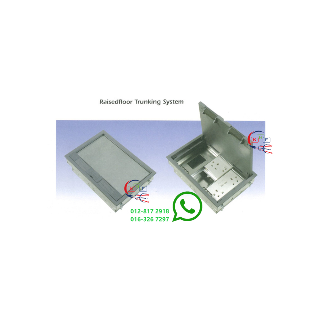 U-Li Raised Floor Service Outlet Box with 3 Compartment | Shopee Malaysia