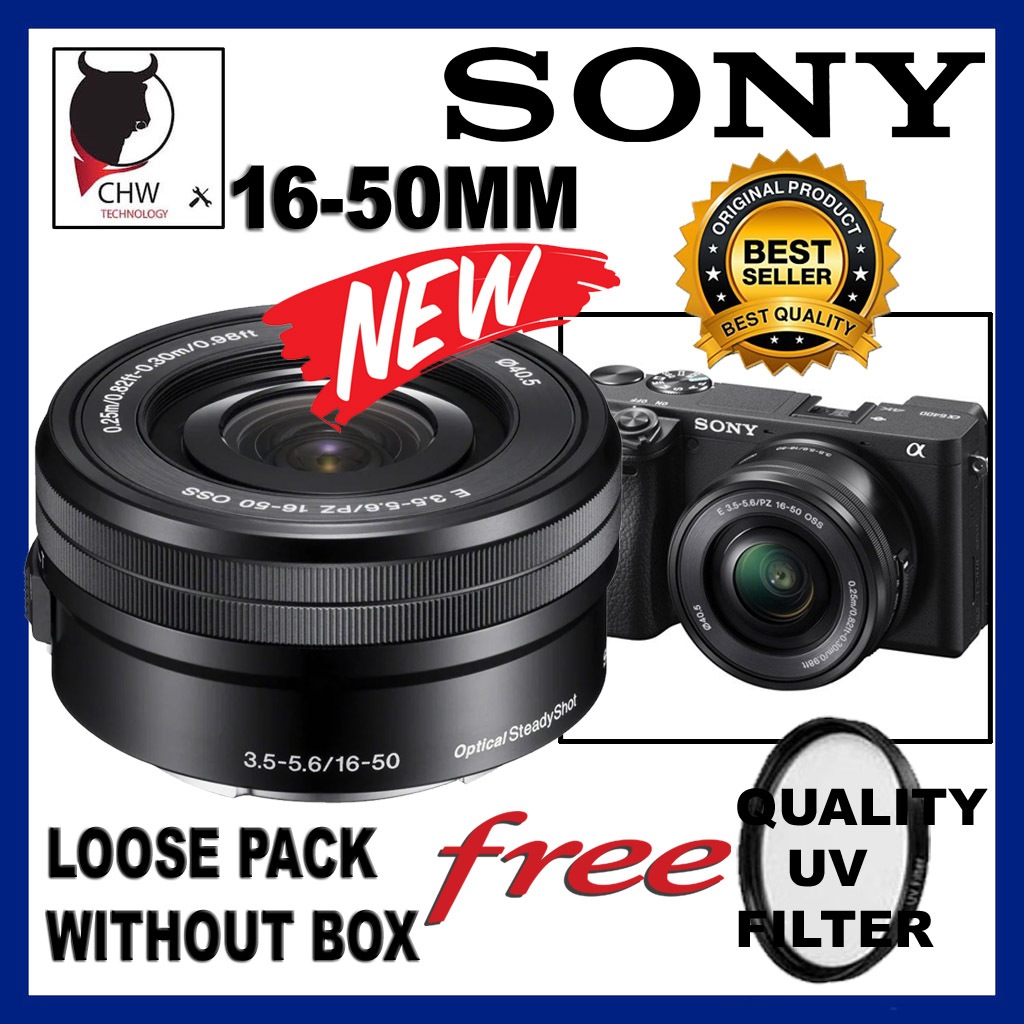 SONY ORIGINAL MALAYSIA 16-50MM LENS (LOOSE PACK WITHOUT BOX) NEW SET ...