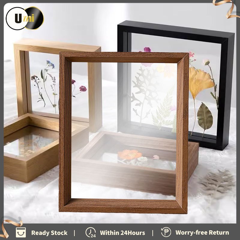 A4 Hollow Frame 3D Wooden Frame For DIY Flower Frame Specimen Frame ...