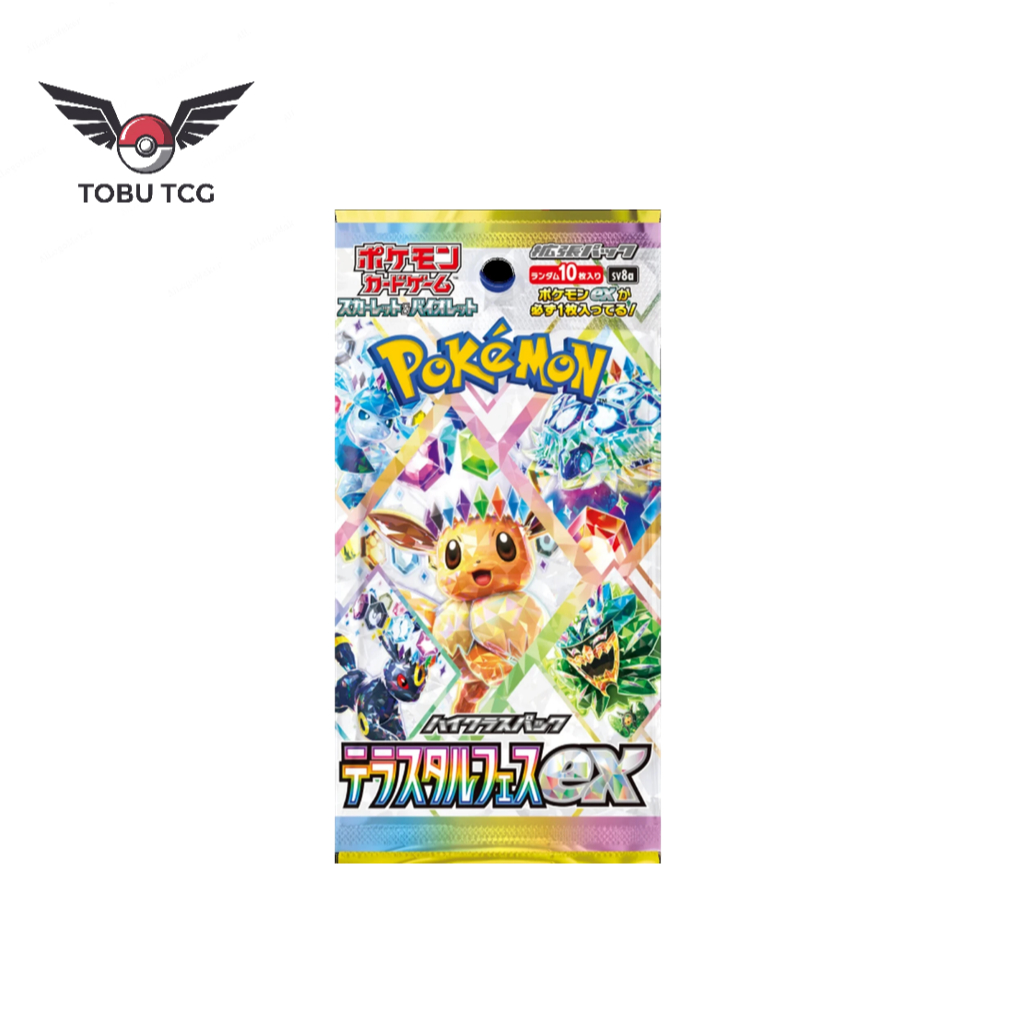 [LIVE RIP] Pokemon TCG SV8a Terastal Festival Booster Pack | Shopee ...