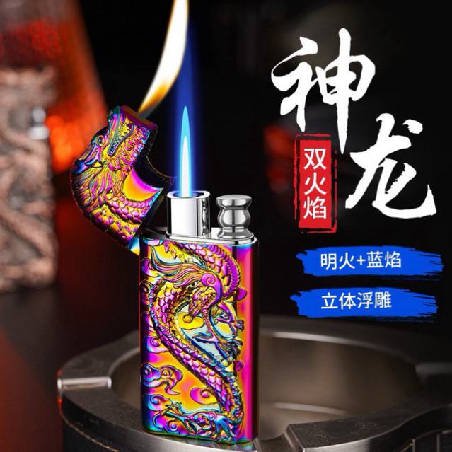 Creative Lighter （Jet Flame and Normal Flame )2 in 1 | Shopee Malaysia