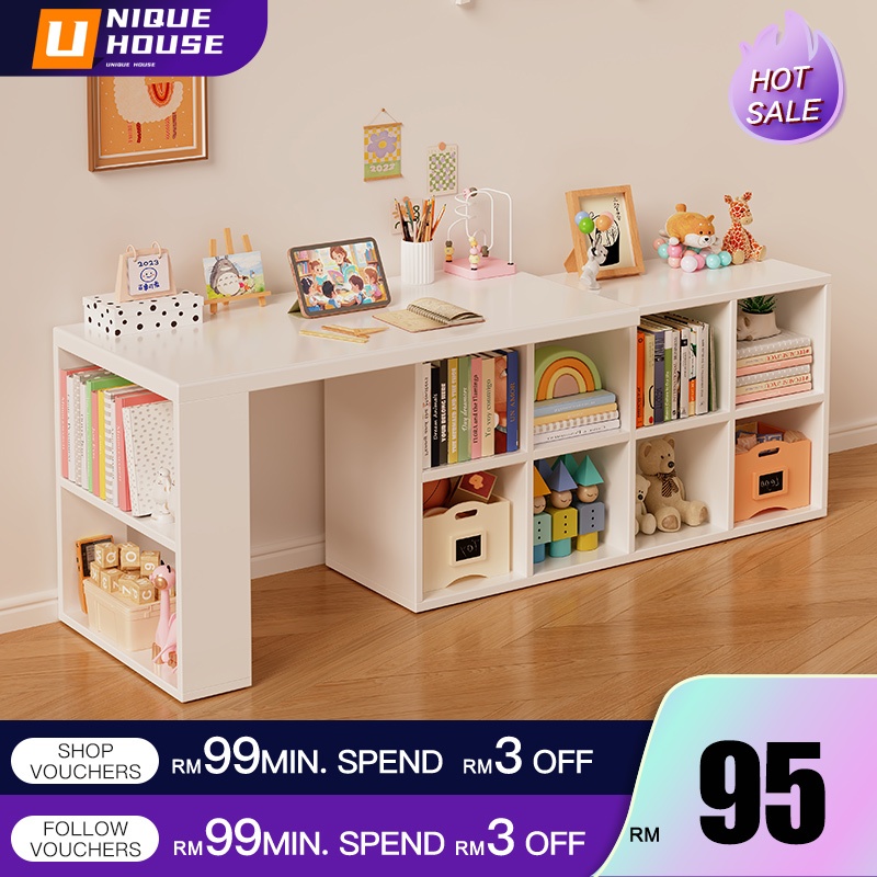 Meja Belajar Meja Study Student Study Table Writing Table with Book ...