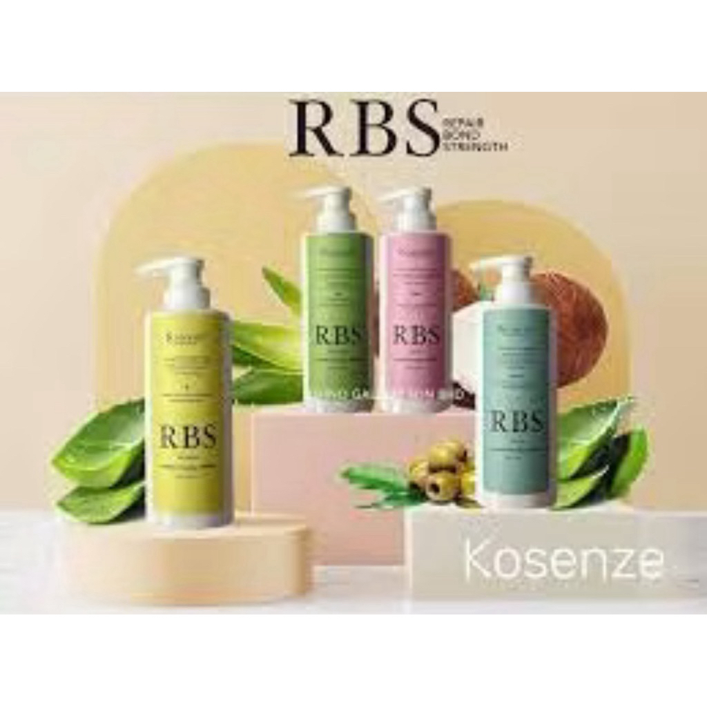 RAWATAN RAMBUT KOSENZE/Kosenze RBS Shampoo/Treatment/Smoother | Shopee ...