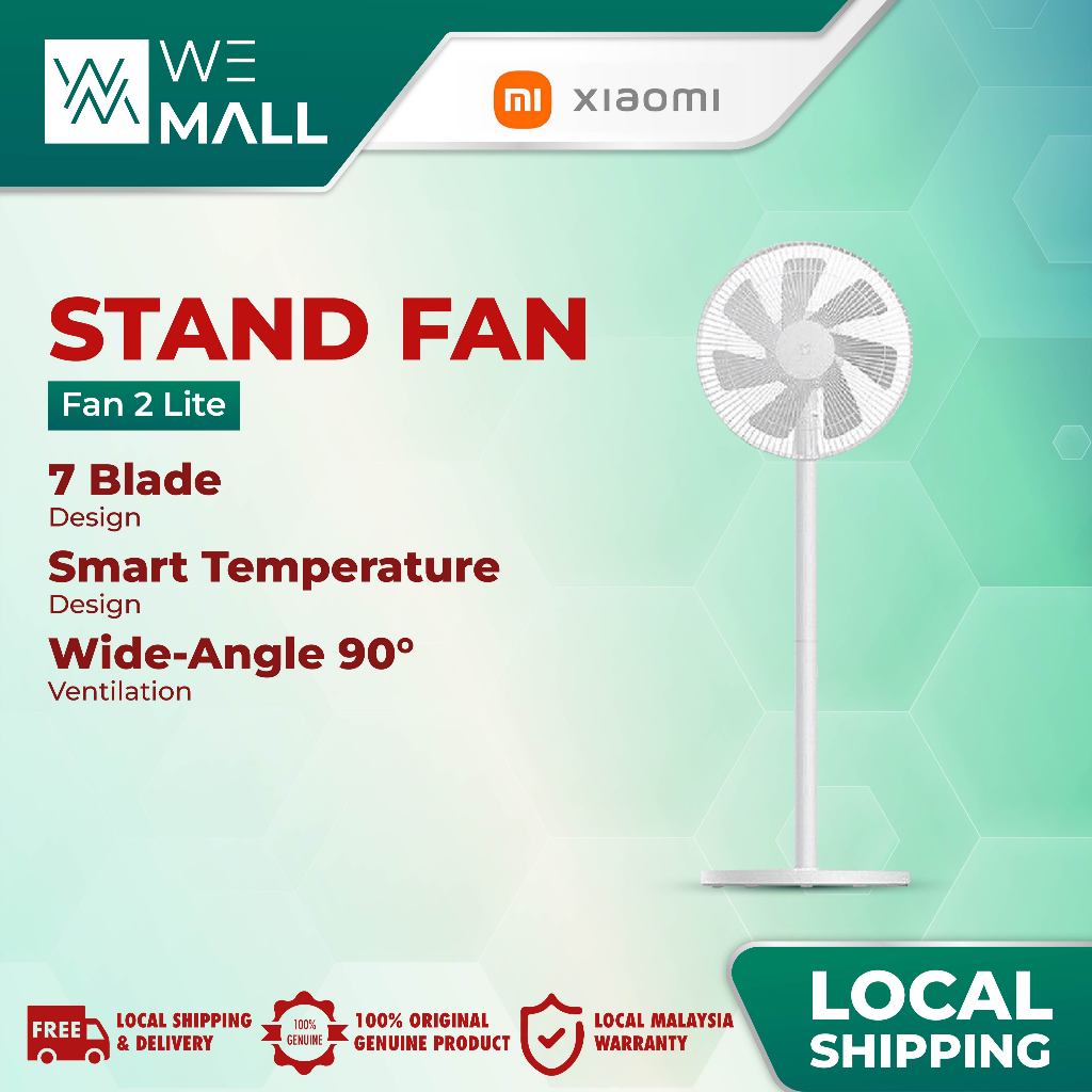 Xiaomi Smart Stand Fan 2 Lite Natural Wind Smart Fan App Control ...