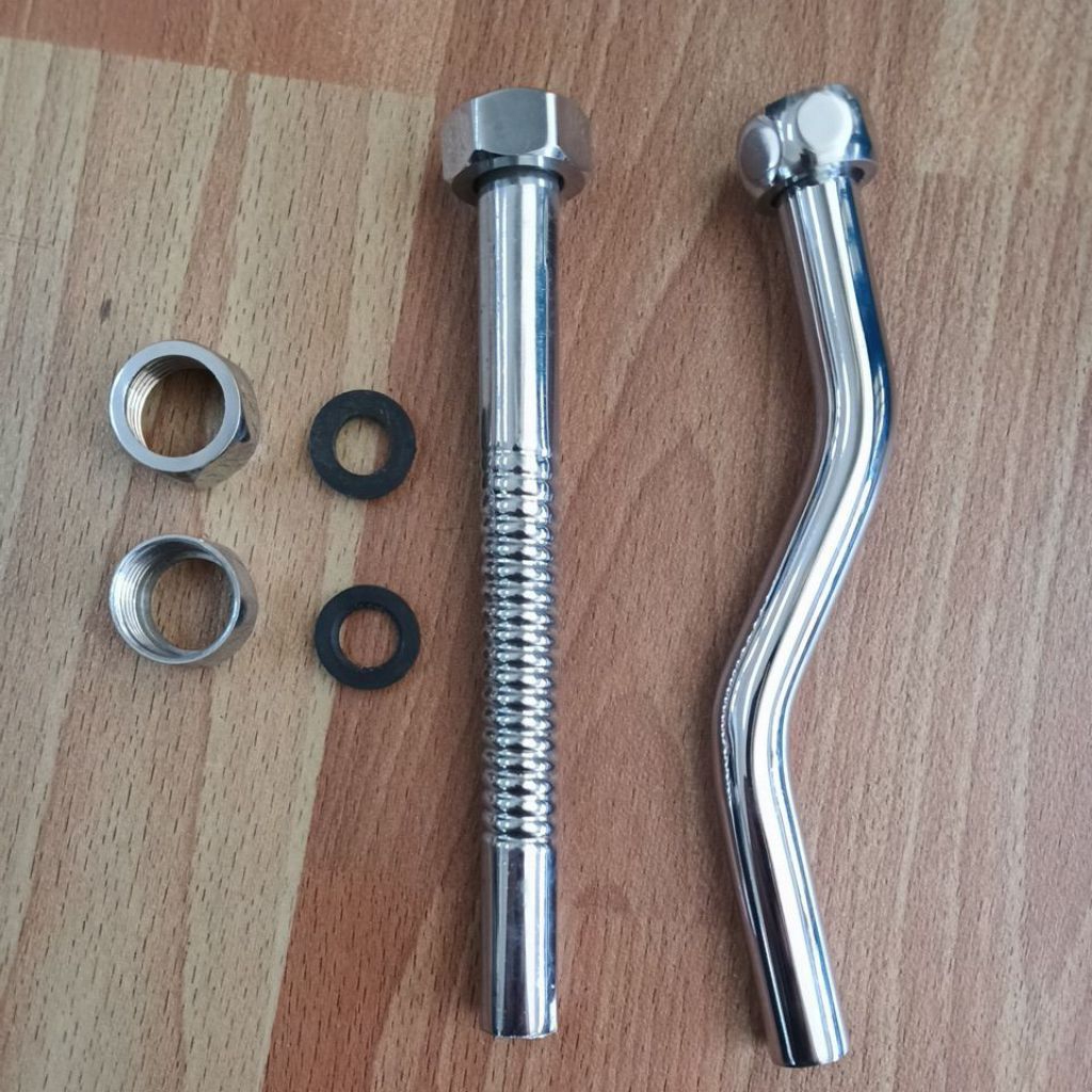 Urinal flash pipe coupling nut C/w washer (not include pipe) | Shopee ...