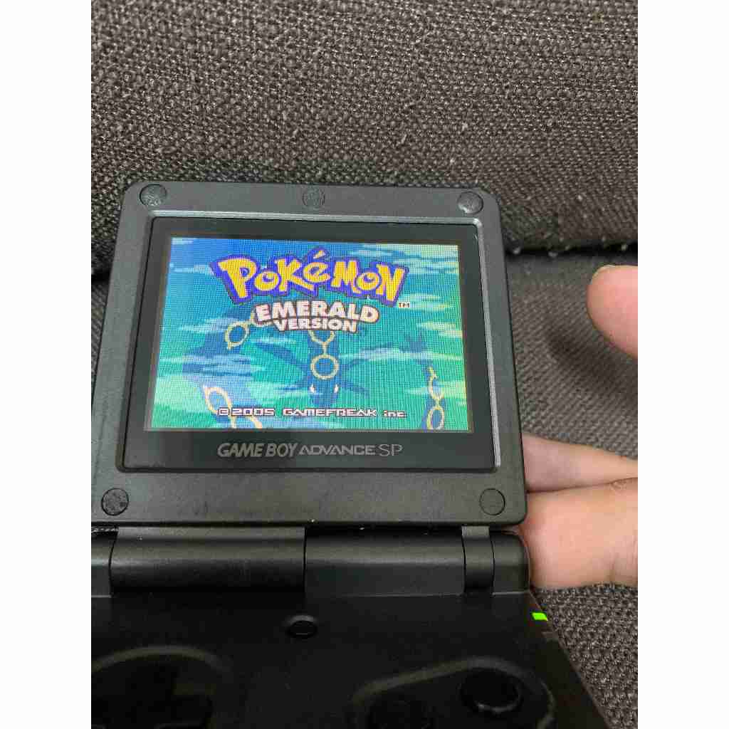 USED Nintendo Gameboy Advance GBA Game Pokemon Emerald Version working ...