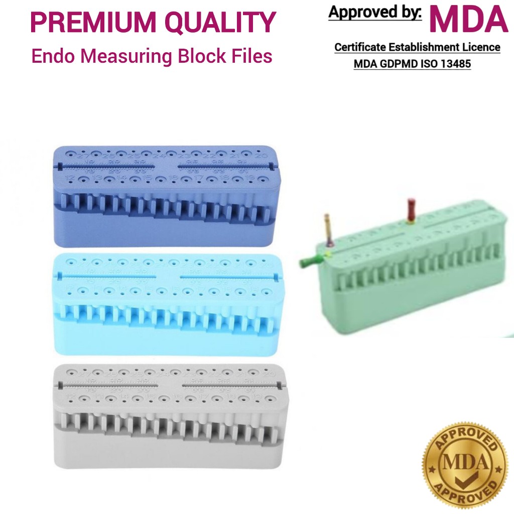 Dental Endo Measuring Endodontic Block Files Gigi Hand Tools ...