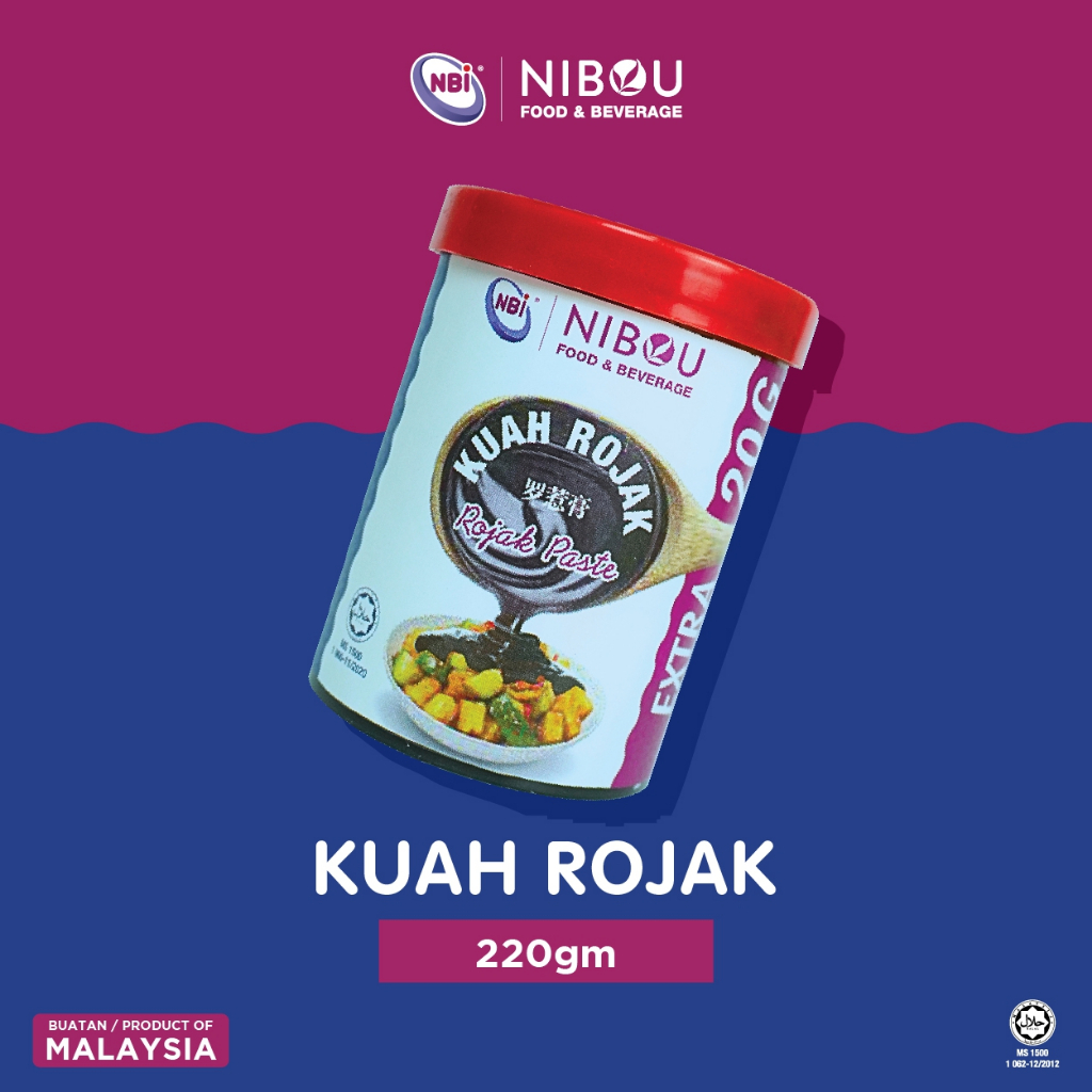 Nibou (NBI) Pes Kuah Rojak (220gm) | Shopee Malaysia
