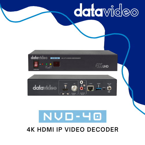 DATAVIDEO NVD-40 4K HDMI IP Video Decoder | Shopee Malaysia