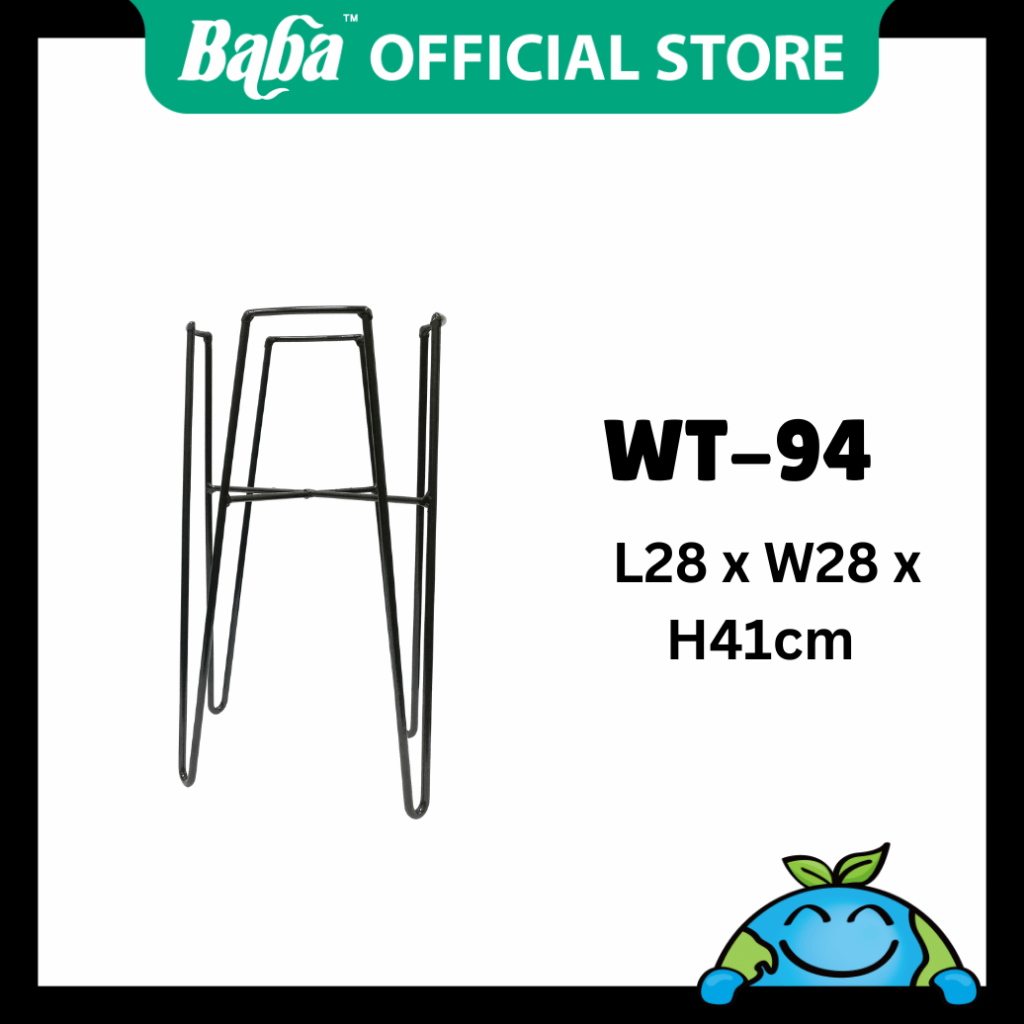 Ready Stock | Baba WT-94 Pot Stand | Iron stand/pot stand/decoration ...