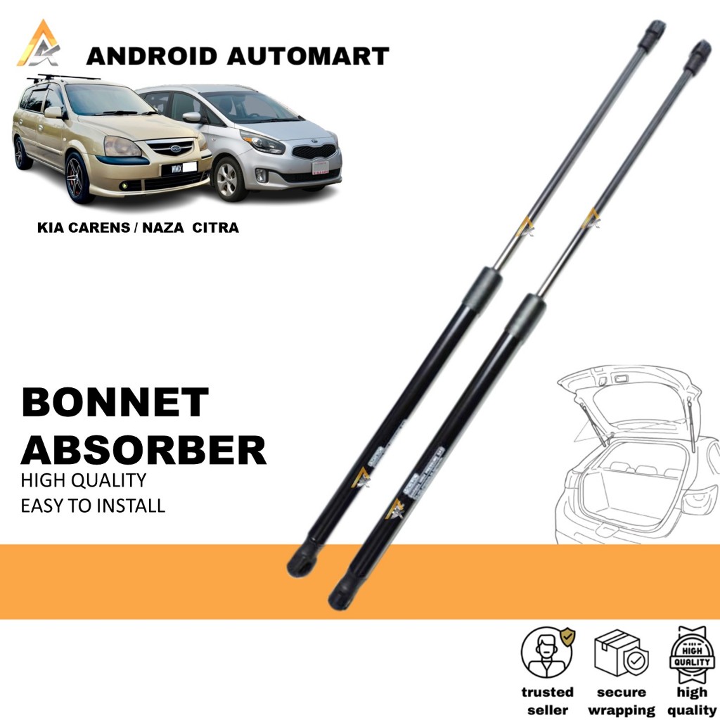 Warranty Kia Carens Naza Citra Rear Bonnet Damper Boot Absorber Gas ...