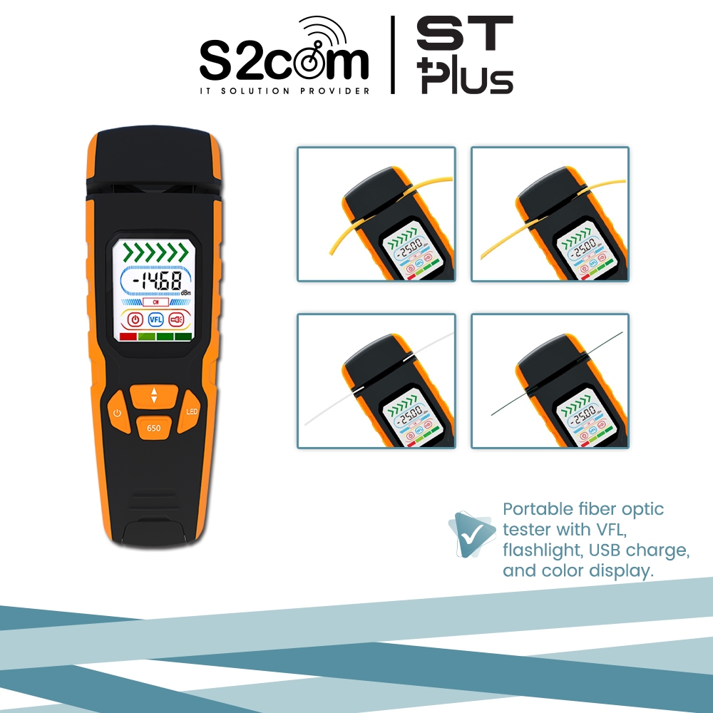 Electric Fiber Identifier with VFL Power Meter Line Finder Direction ...