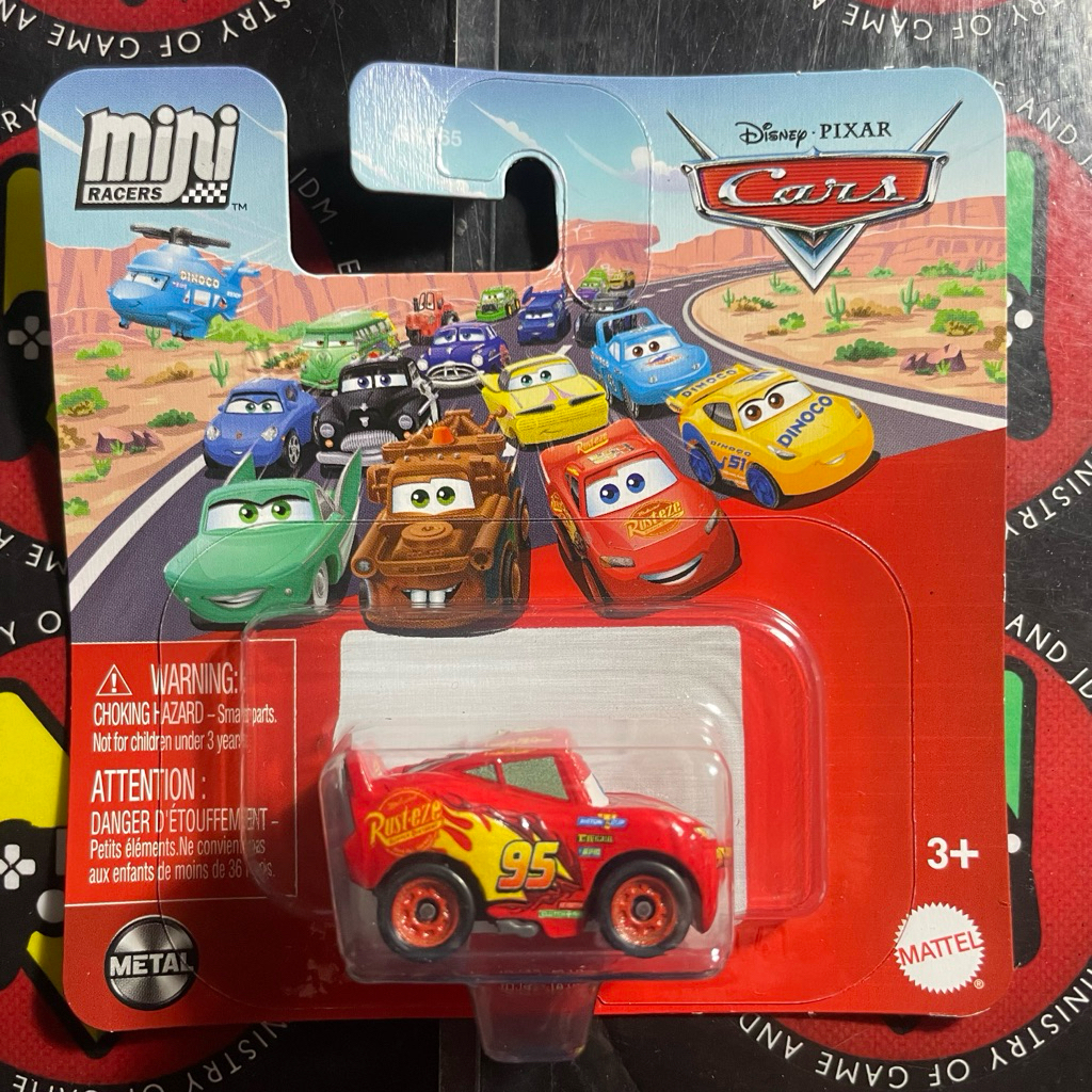 Mini Racers Disney Pixar Cars Lightning Mcqueen | Shopee Malaysia