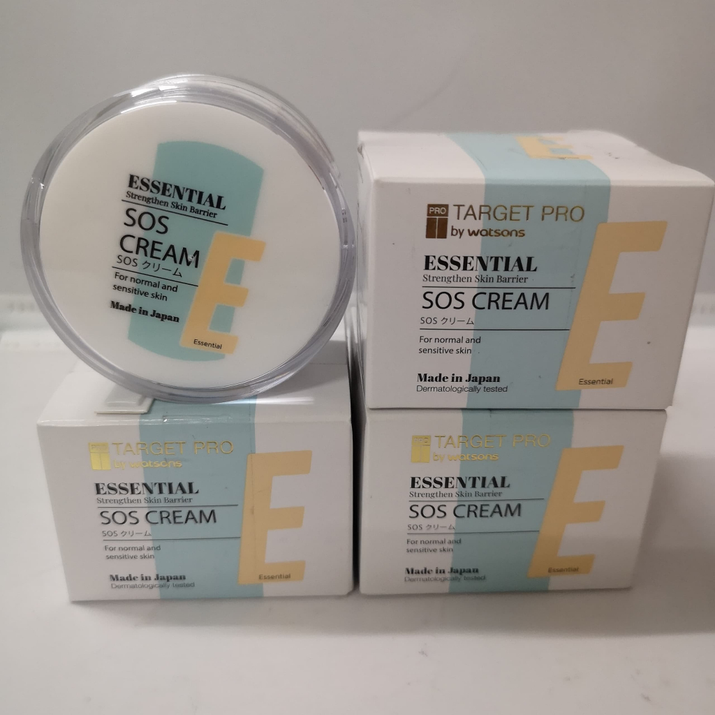 [ READY STOCK ] TARGET PRO by Watsons ESSENTIAL SOS CREAM ( 40 g ...