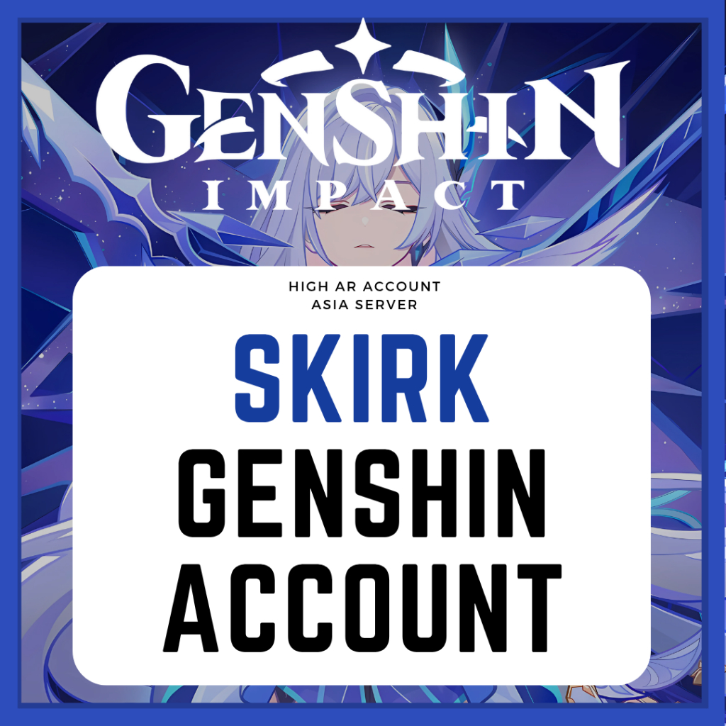 Geshin Impact Skirk Character [Permanent Owning] Search Lab PC Game ...