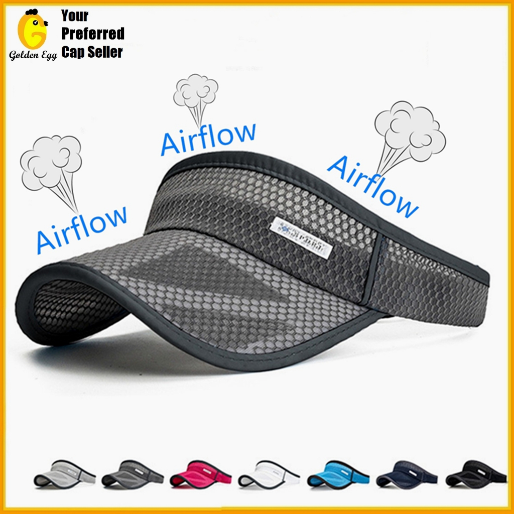 GEC Adult Unisex Comfortable Breathable Plain Topoff Sport Cap Golf Cap ...