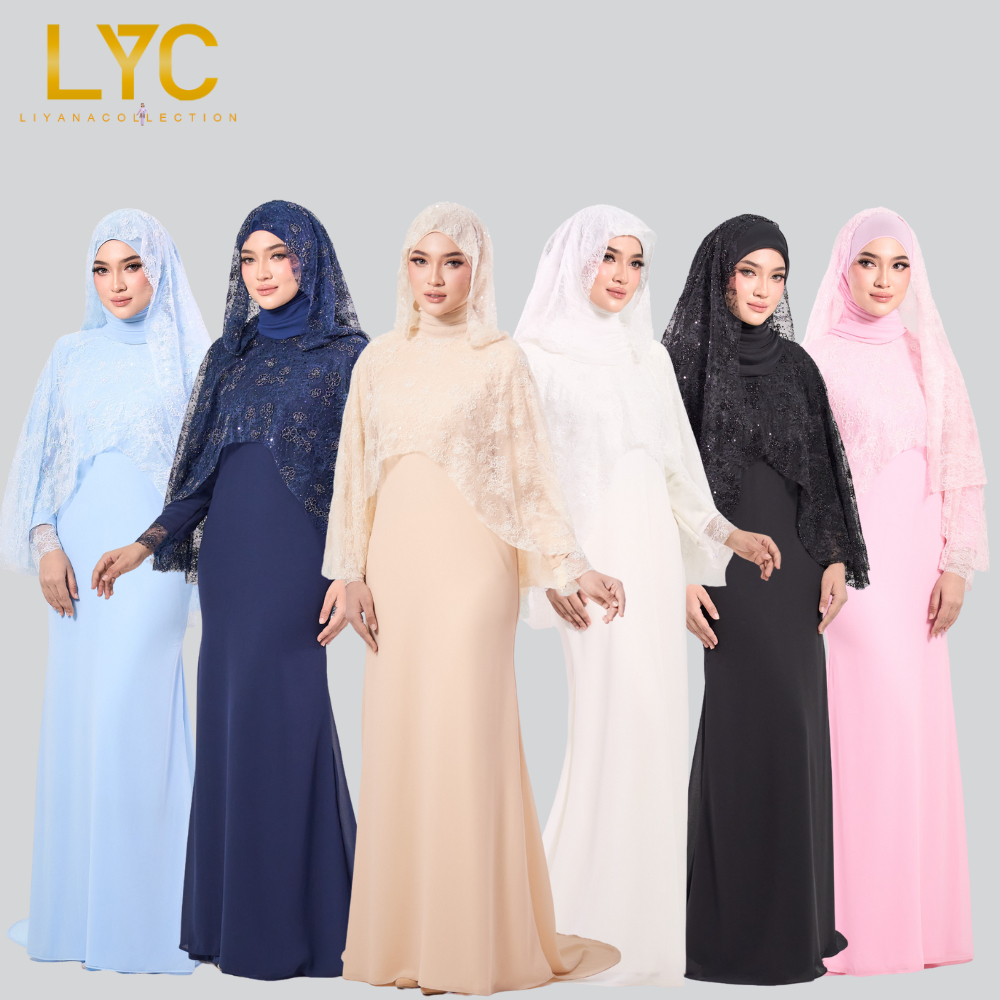 LYC Velina Dress Full Bride Set | Shopee Malaysia