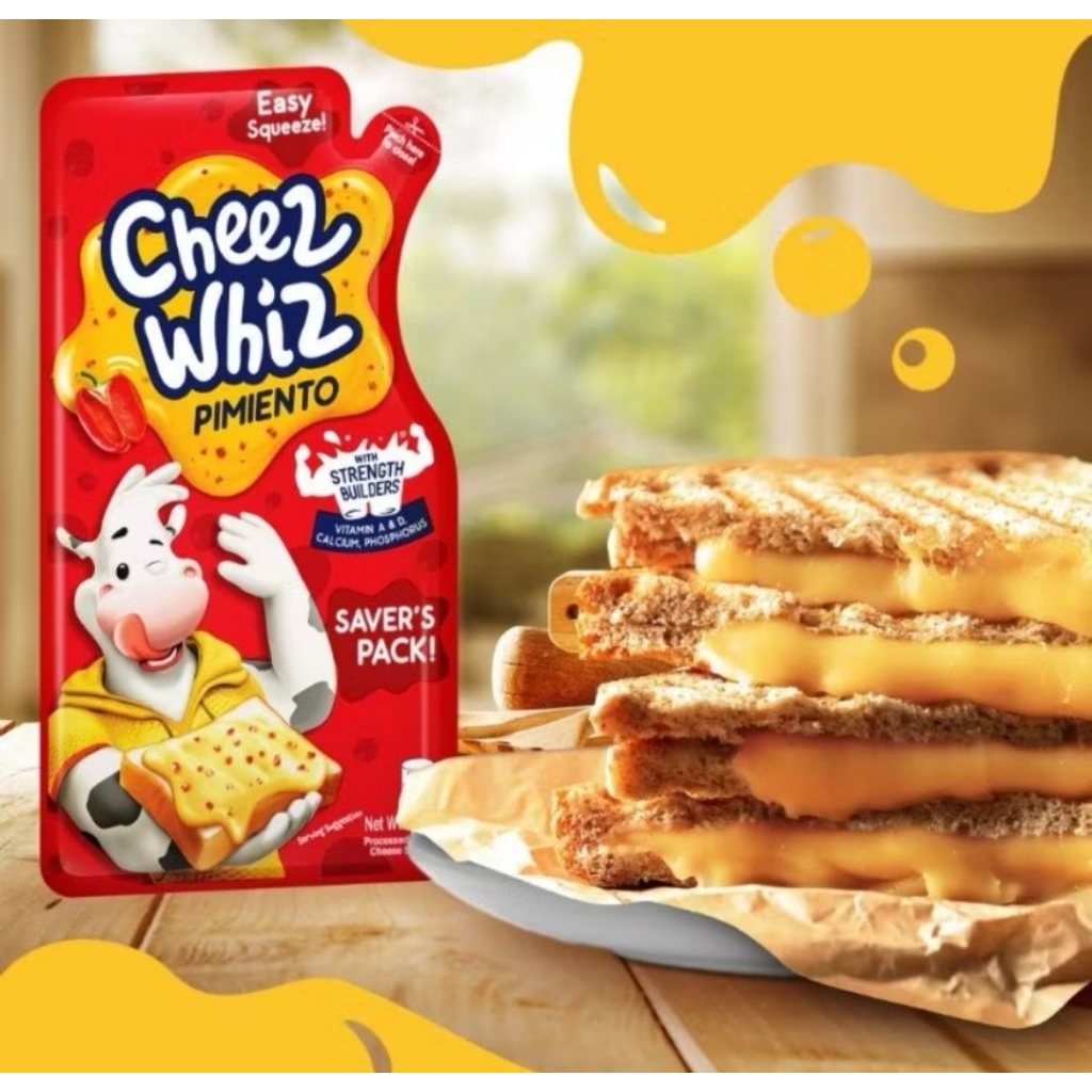 Cheez Whiz Refill Pack 200g(See Photos for expiration) | Shopee Malaysia