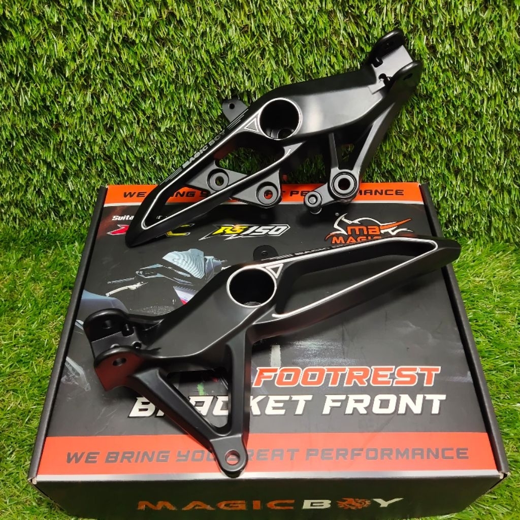 MAGIC BOY RACING FRONT FOOTREST BRACKET SET CNC RSX150 HONDA RSX ...