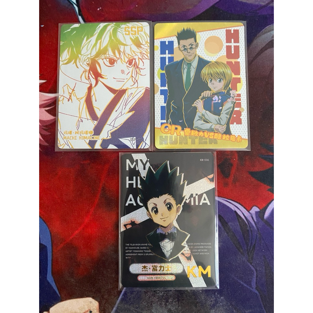 Hunter X Hunter Collection Card ( CCG Combo ) level SSP, CR & KM ...