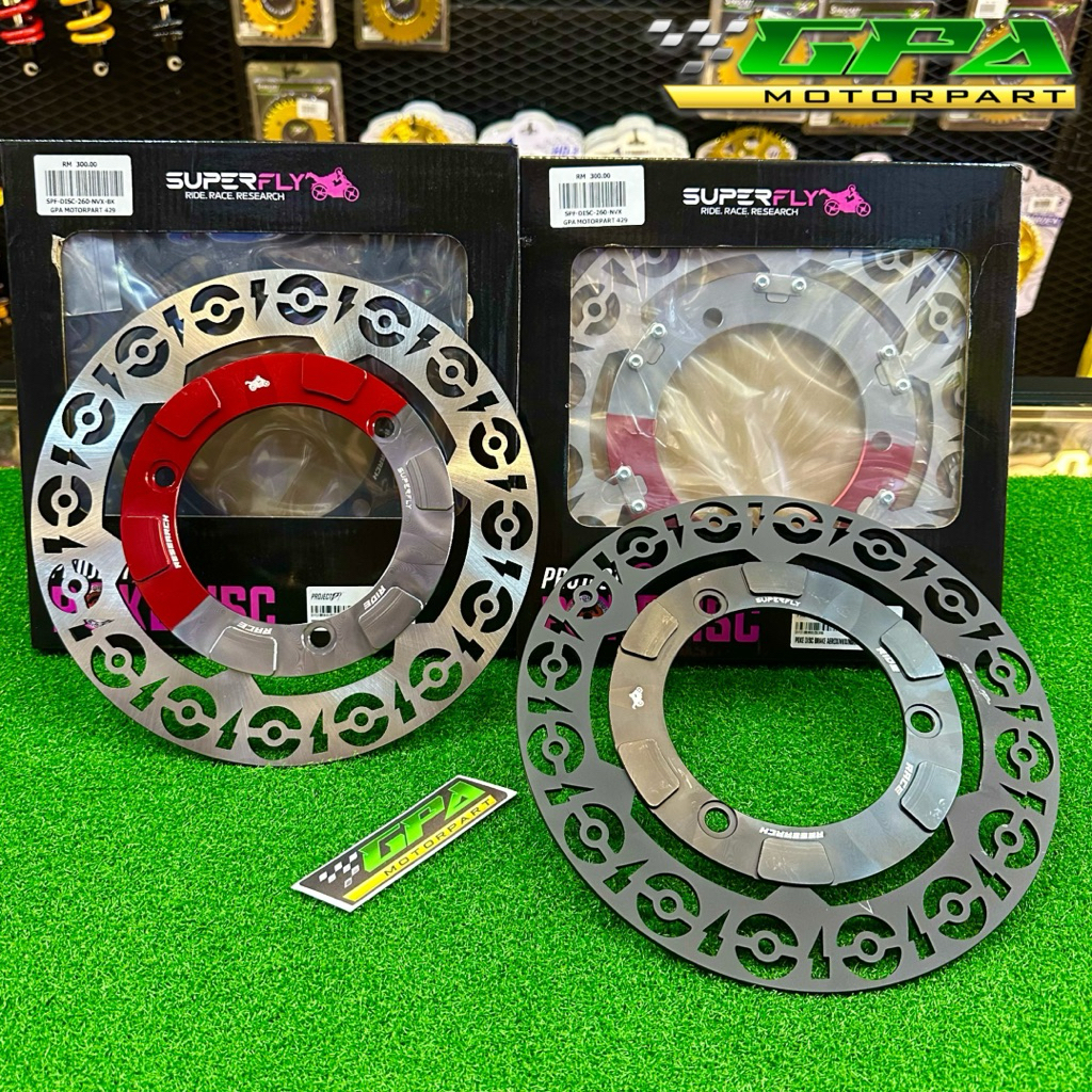 SUPERFLY PROJECT DT RACING POKE DISC T FLOATING NVX NMAX Y15 RSX Y16 ...