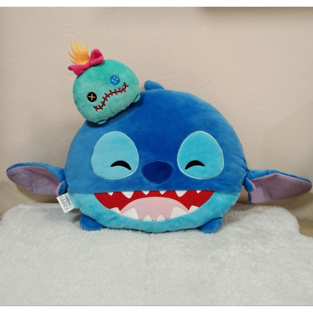 Disney Tsum Tsum Lilo & Stitch with Scrump preloved cushion