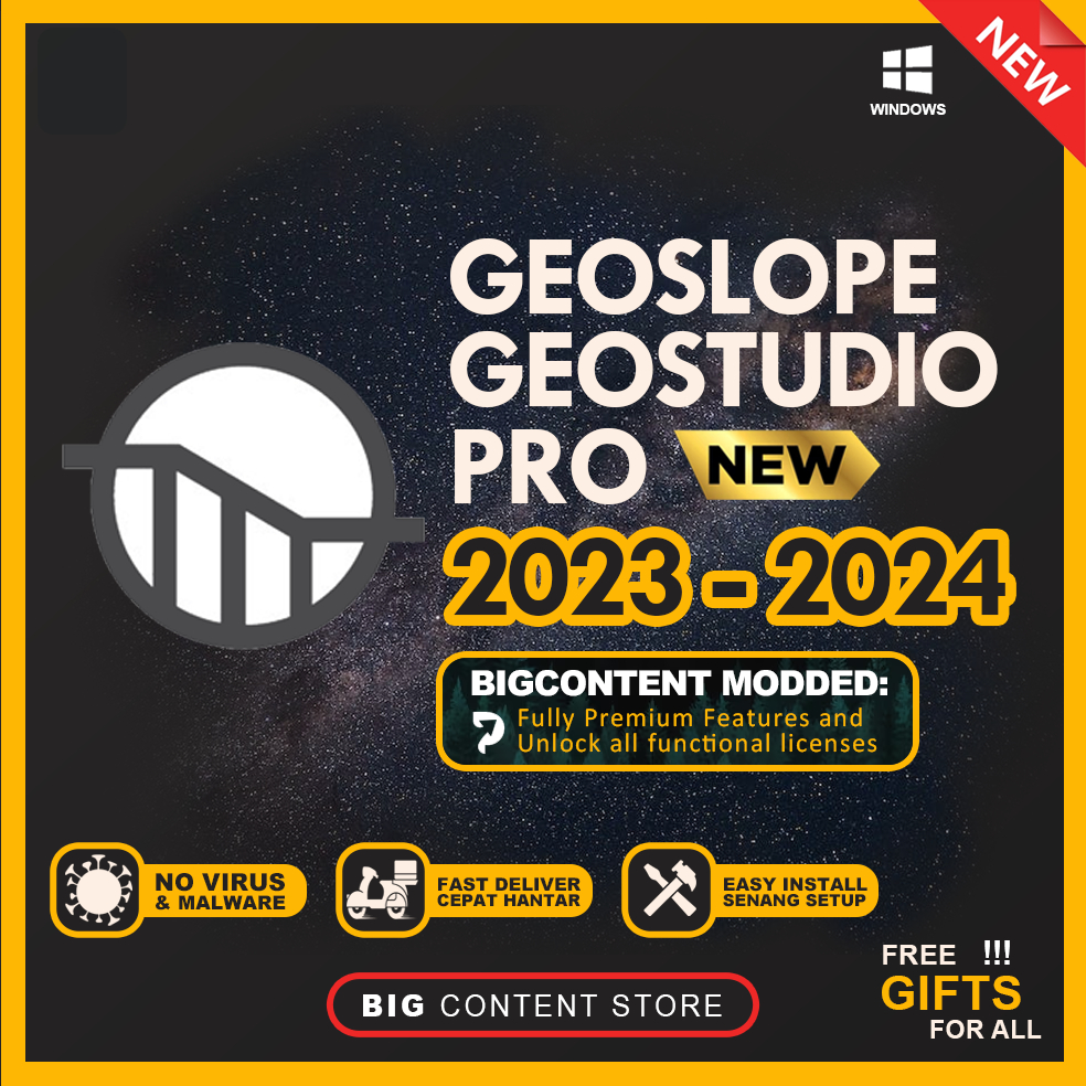 GEOSLOPE GeoStudio 2023 & 2024 + Video Guide 💯 EASY INSTALL SOFTWARE 💯 ...