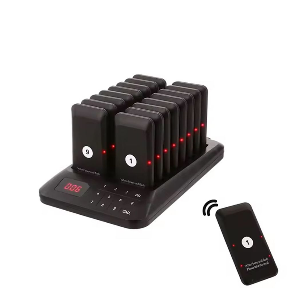 ADVANCE Restaurant Pager Wireless Calling System with 16 Pagers for ...