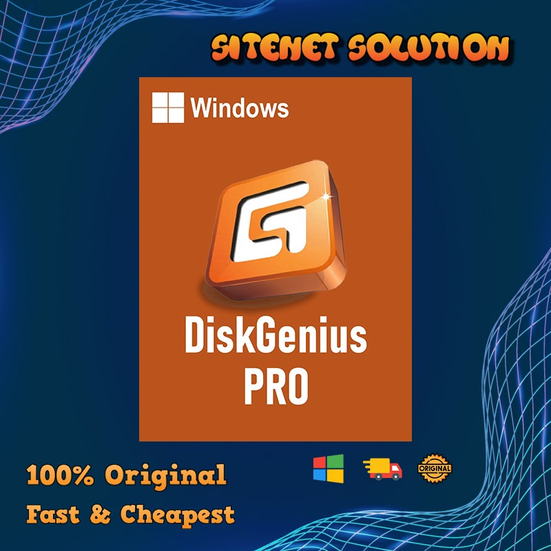 DiskGenius Professional v6 2025 [Windows][Lifetime] | Shopee Malaysia