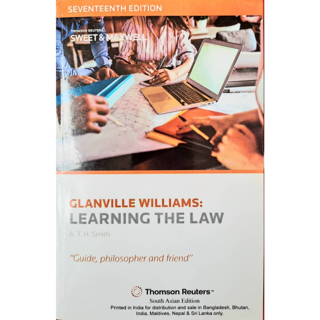 LEARNING THE LAW - GLENVILLE WILLIAMS 17th EDITION | Shopee Malaysia