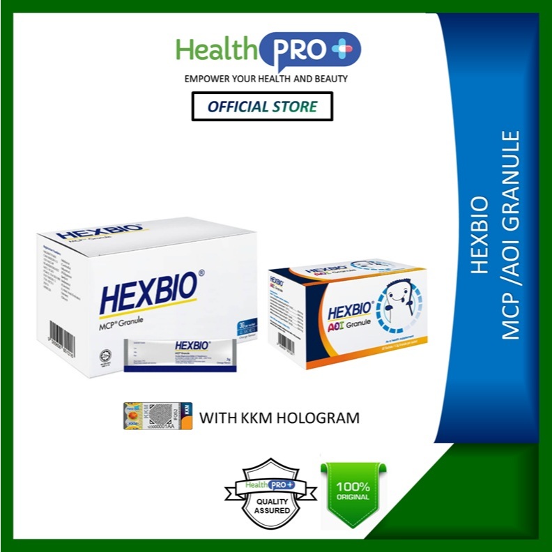Hexbio MCP/AOI Granule Probiotic Sachets (ADULT/KID) | Shopee Malaysia